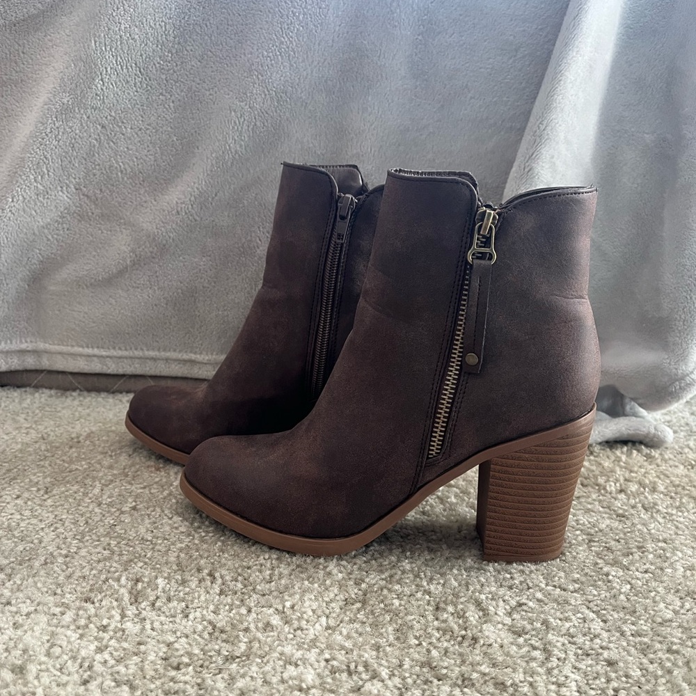 Brown Ankle Boots